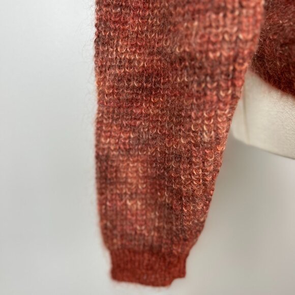 POMANDERE Coral Boat-neck mohair-blend sweater Size US 6 - Picture 5 of 6